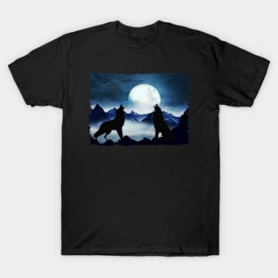 Wolves Howling T-Shirt